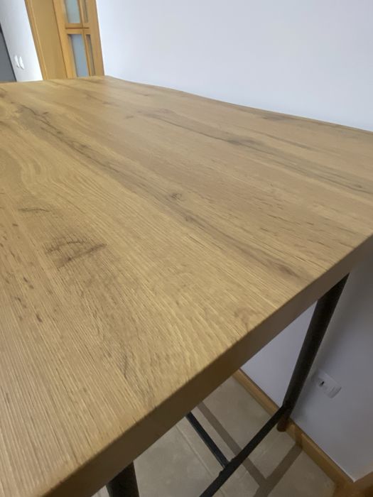 Conjunto mesa bar + 2 cadeiras altas