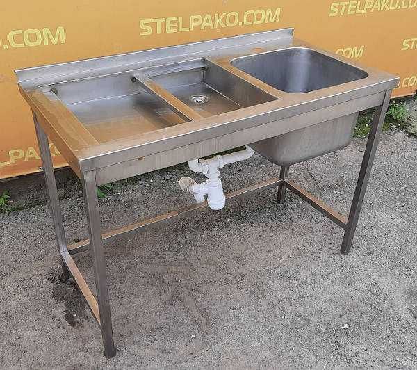 Столи та мийки з нержавіючої сталі Б/у, різні розміри, є вибір !!
