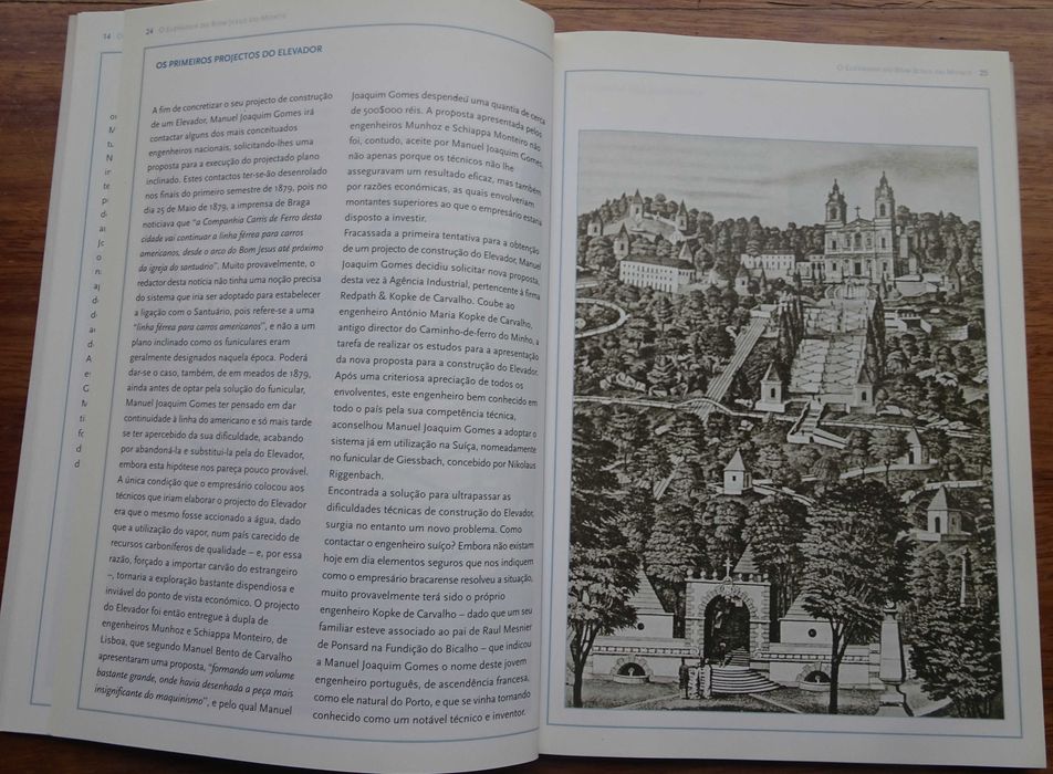 O Elevador do Bom Jesus do Monte (Braga) - 1º Edição 2001