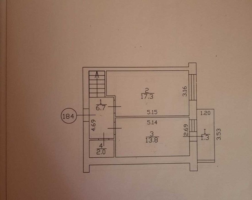 3 кімнатна квартира, ремонт, автономне опалення