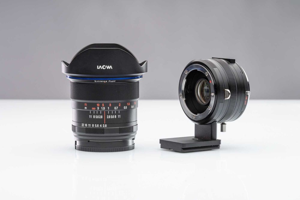 Laowa 12/2.8 ZERO-D + Magic Shift Converter