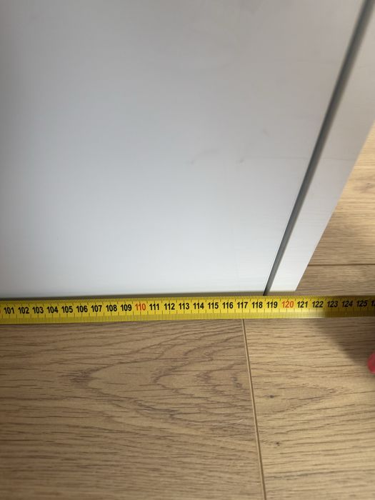 Szafka pod skosy biala lakierowana lazienka pokój