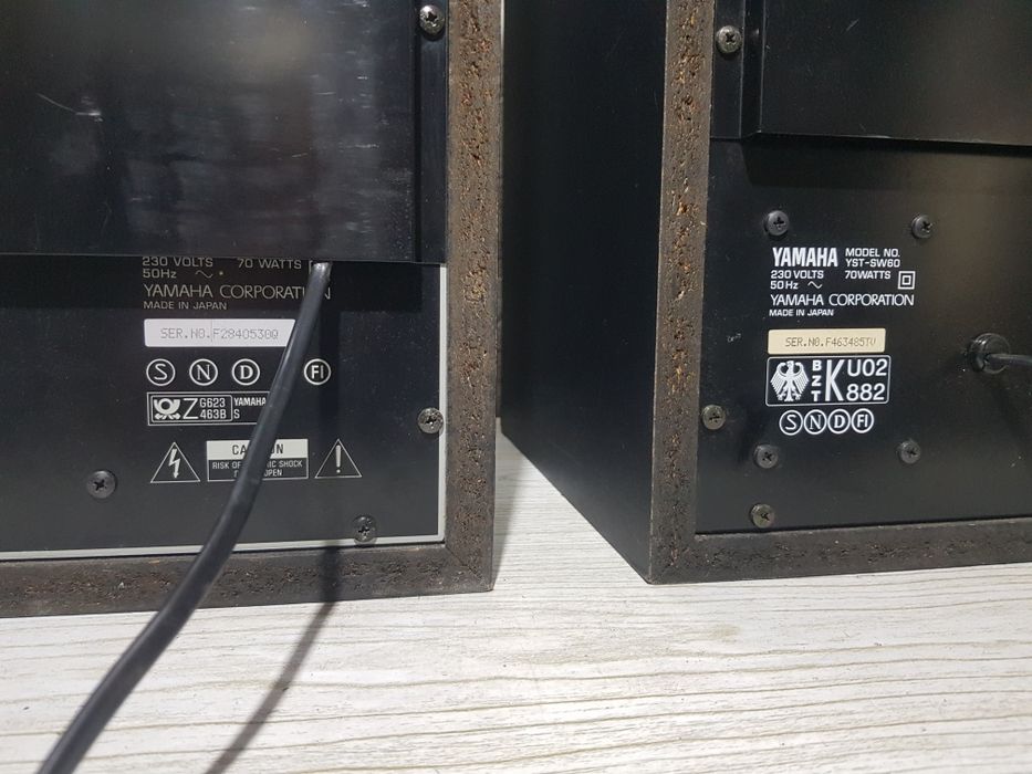 100Вт!Активний сабвуфер Yamaha YST-SW60/50 б/у з Німеччини