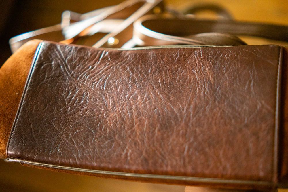 mochila Zyria de pele