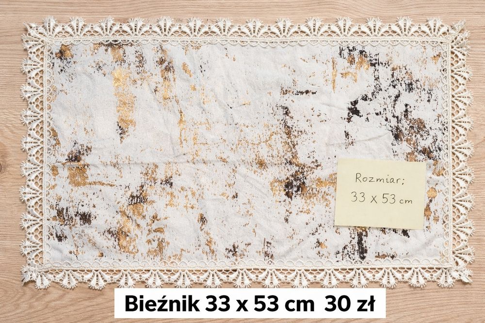 Bieżnik 33× 53 nowy niespotykany
