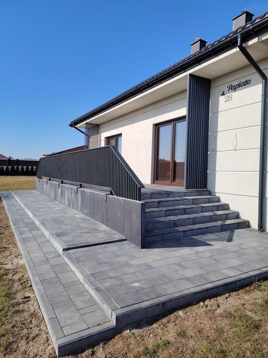 Barierka balustarda balkon lamele montaż