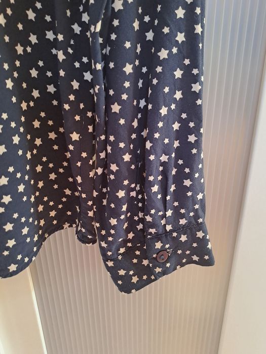 Koszula TOP SECRET granatowa w gwiazdki rozm. 40/L