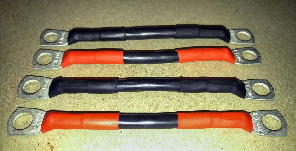 Кабель, перемычка соединительные, инвертора, аккумулятора