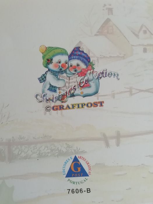 Postal de natal da Grafipost