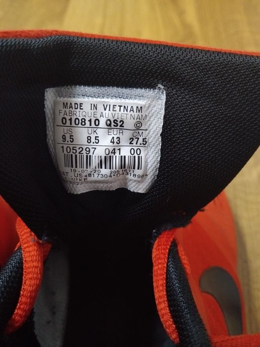 Tenis da Nike Air Vermelhos