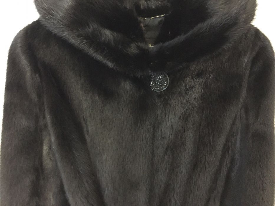 Шуба норка натуральная, L, 50 р.