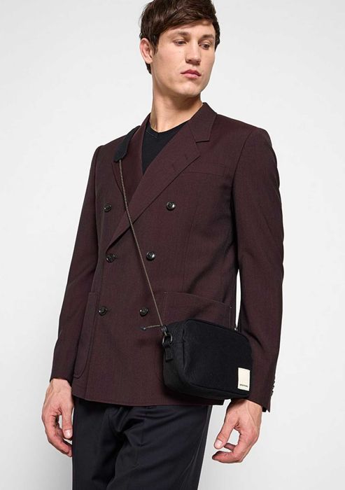 100% ОРИГІНАЛ Emporio Armani nylon crossbody bag NEW сумка чорна кросбоді через плече нейлонова унісекс практична на кожен день