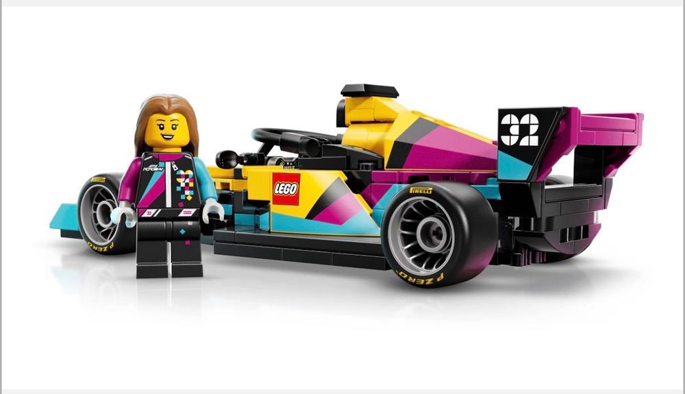 F1 Academy Lego Race Car #77258