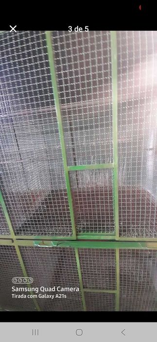 Gaiola grande usada em bom estado