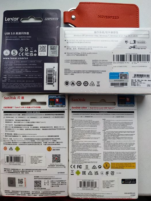 карти SanDisk Extreme 128Gb Lexar usb3 CardReader Ugreen UHS-ll 256Gb