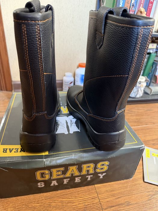 Чоботи з натуральної шкіри Gears Safety