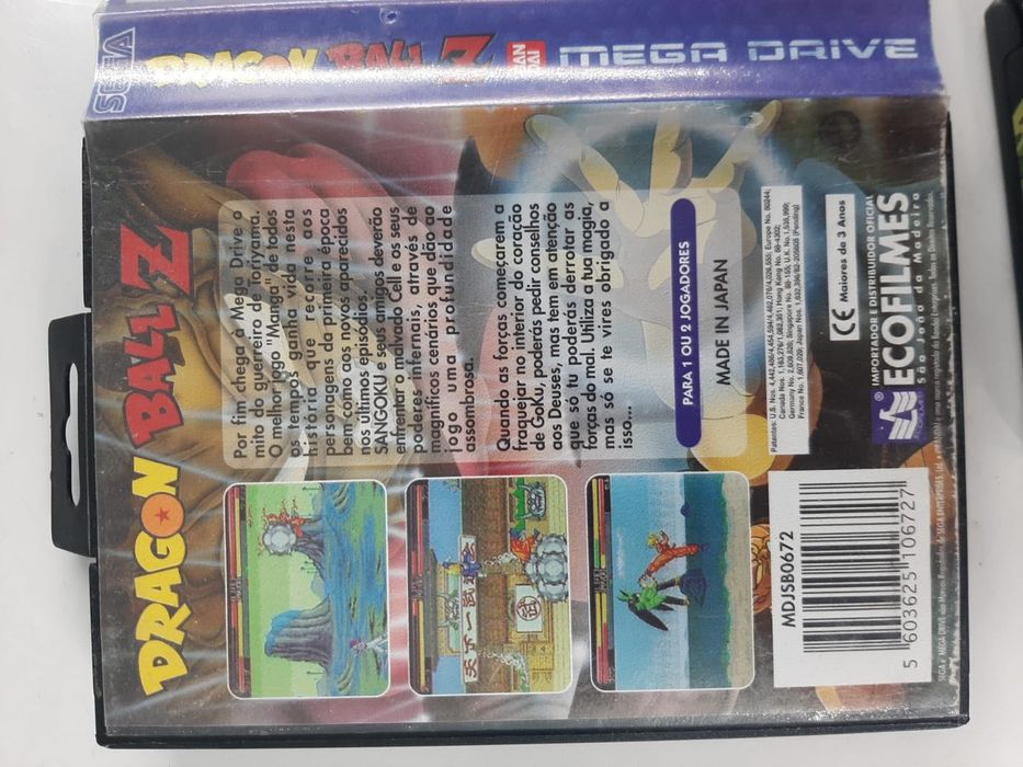 Dragon Ball Z sega mega drive original sega mega drive