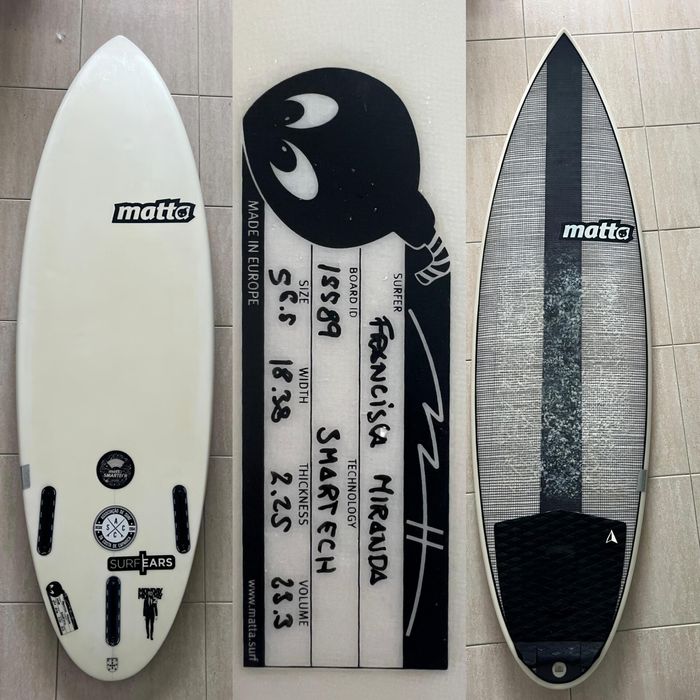 Várias, Prancha de surf Matta Smartech, AIPA carbono e Sharpey HT2e