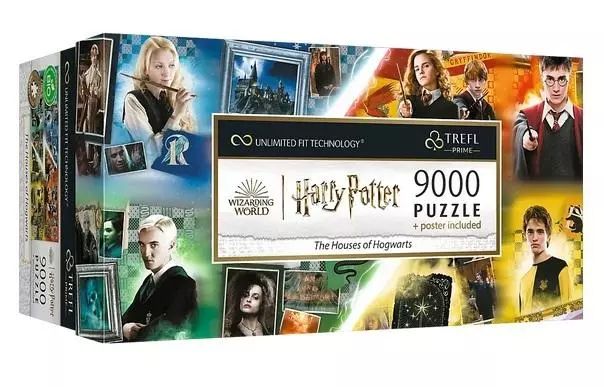 Puzzle 9000 The Houses of Hogwarts TREFL. Trefl. Nowy Produkt
