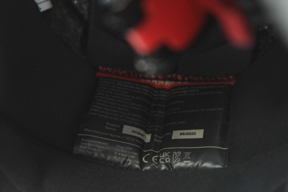 Шолом Sena Stryker SP87 Bluetooth L-58-59см Harman kardon ЧОРНИЙ