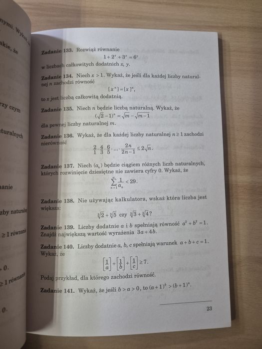 Olimpiady matematyczne w gimnazjum i liceum Witold Bednarek