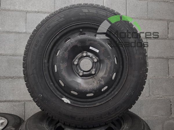 2 Jantes de Ferro 16 c/pneus 205/65 5x114.3