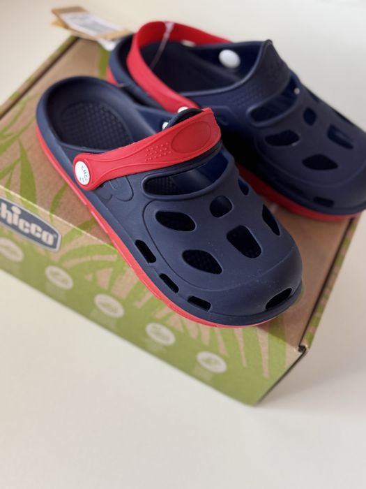 Пантолети Chicco Main Red Blue, розмір 32, 18,5см