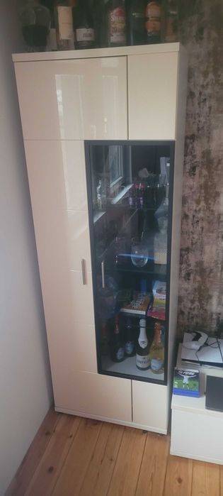 Półka pod TV i witryna