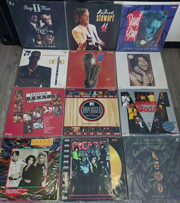 Laserdisc Laser disc Pack 12