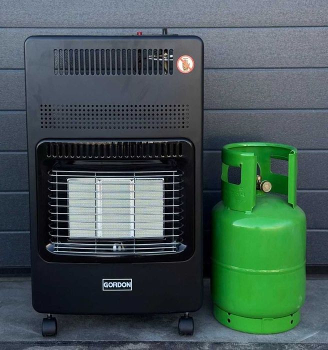 Газовий портативний обігрівач 4200W + Балон + Редуктор + Шланг