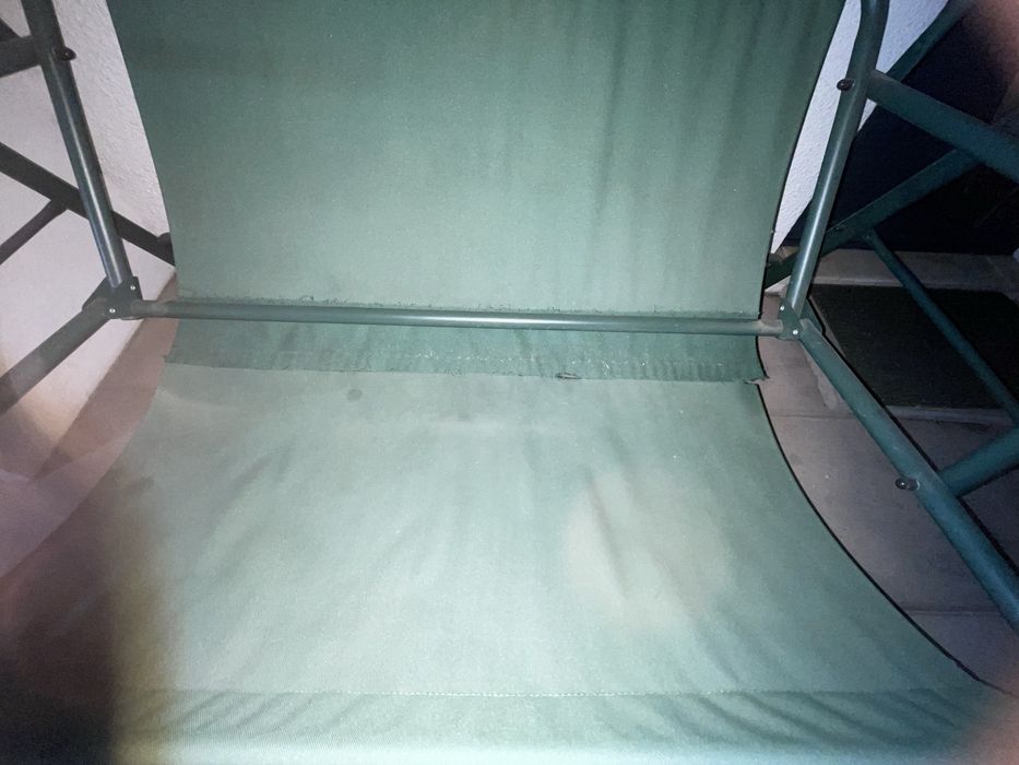 Baloico de jardim com 2 lugares verde