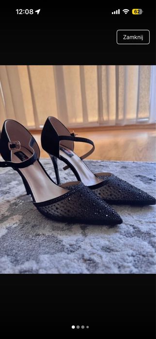 czarne szpilki eleganckie