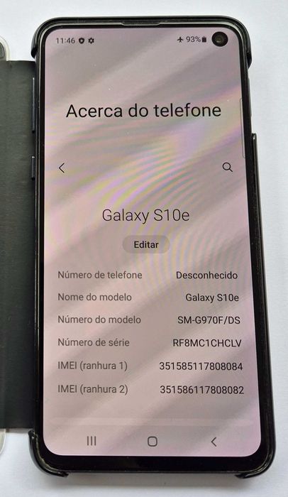 Smartphone SAMSUNG Galaxy S10e (ainda dentro da garantia)