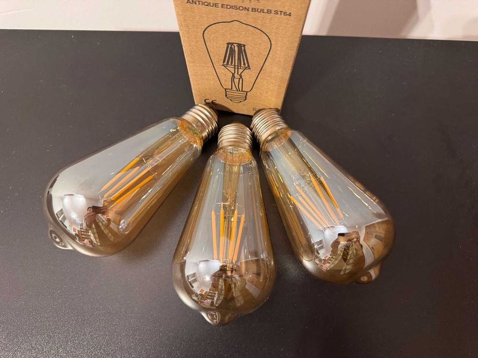 Żarówka LED, edison, retro, ozdobna. 4/6/8W