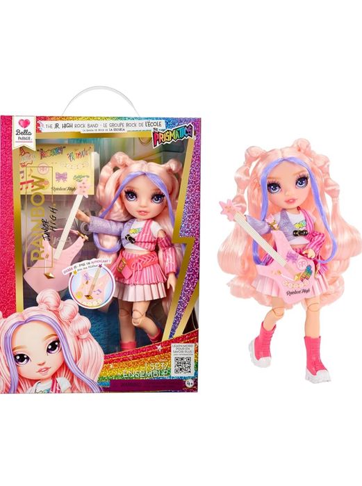 Rainbow High Jr High Rock Band - Bella, Pink, Рейнбоу Хай