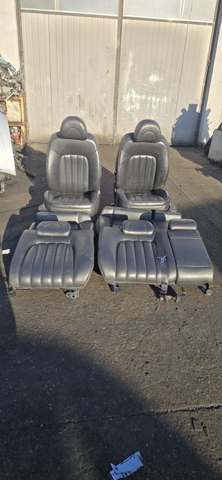 Fotel  fotele komplet Skóra kanapa Peugeot 407 sedan 2004 rok