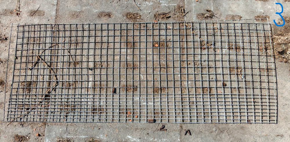 Siatki ocynkowe, zgrzewane. Grubość drutu 0,4 cm