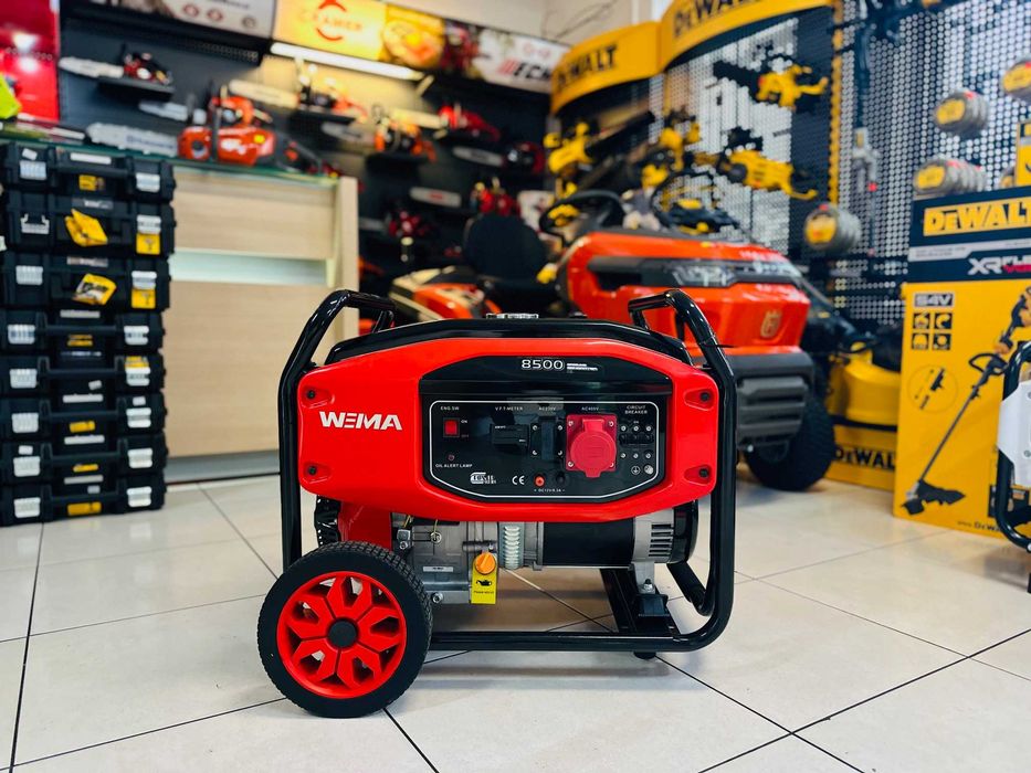 Agregat prądotwórczy WEIMA WM8500 trzy fazy duża moc łódzkie skc