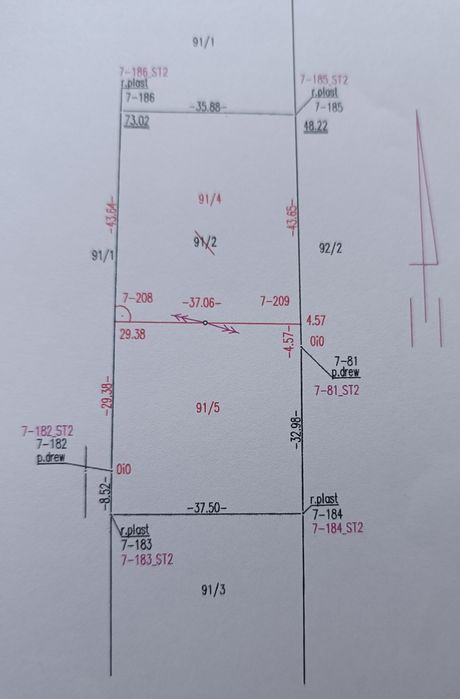 Działka z warunkami zabudowy 7 km od Płocka
