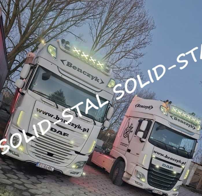 Orurowanie STAL NIERDZEWNA POLEROWANA Daf Xf 105 , 106 Superspacecab