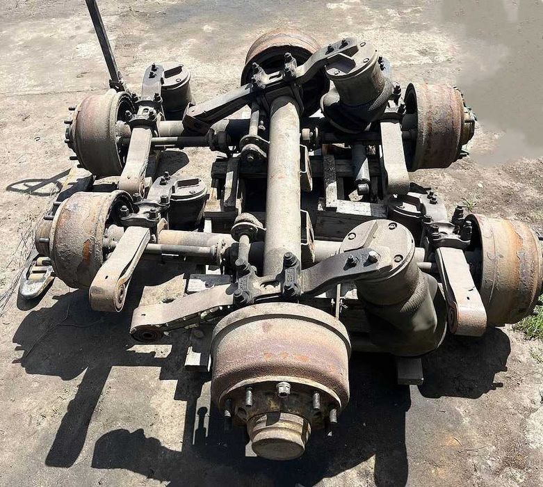 Вісь Ось SAF, напівресора SAF 886168 00, ступиця, барабан, колодки