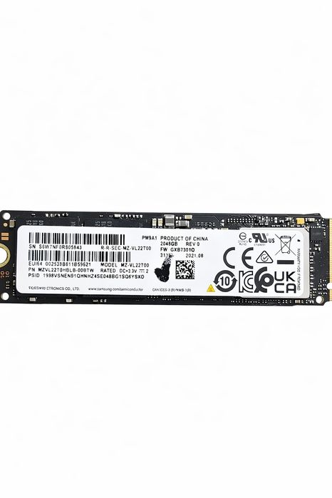 SSD накопичувач M.2 Samsung PM9A1 2TB (MZVL22T0HBLB)