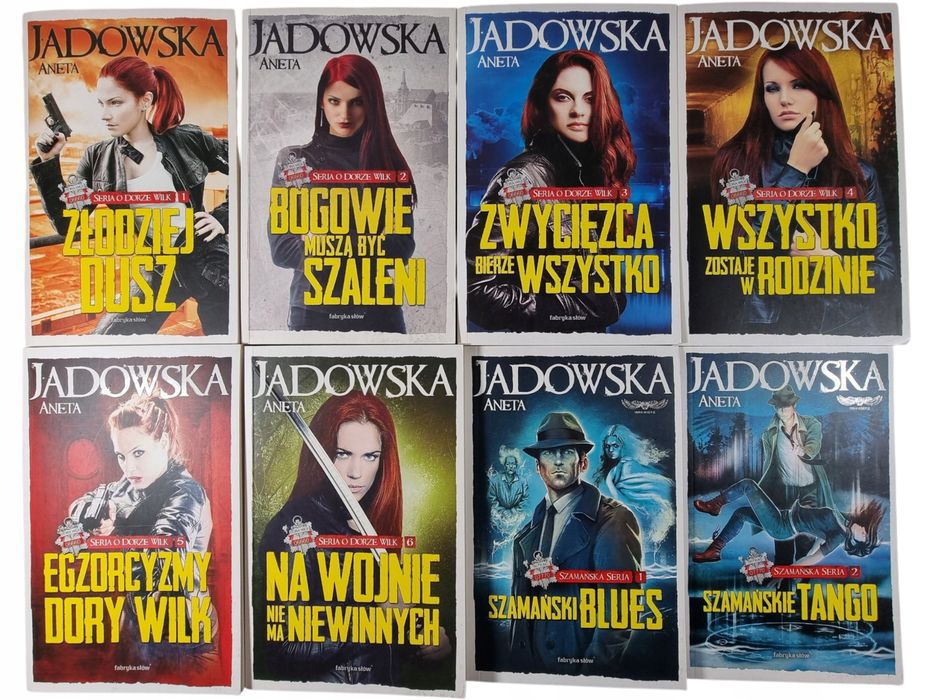 Heksalogia o Wiedźmie 1-6 + Cykl Szamański 8 książek / Dora Wilk / Jadowska