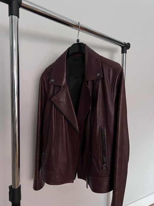 Шкіряна класична куртка від масімо дутті