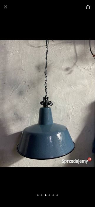 Lampa wisząca OBs-2  niebieska