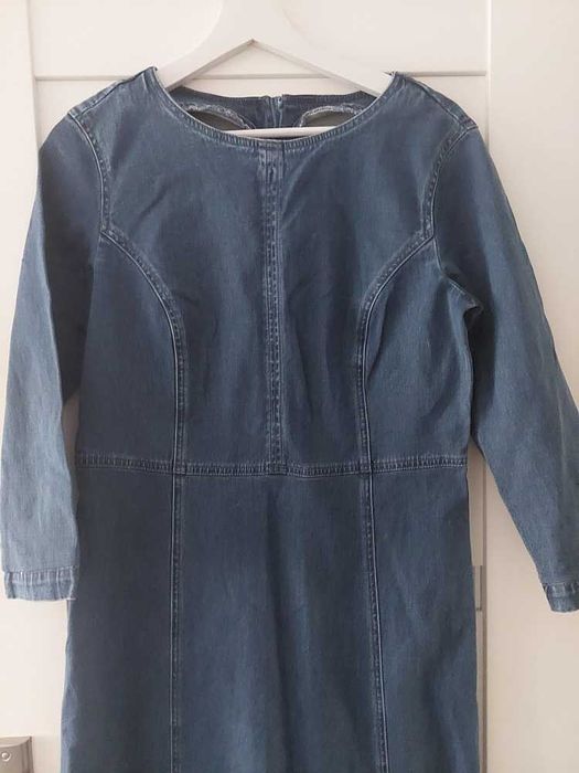 EDC by Esprit jeansowa sukienka L