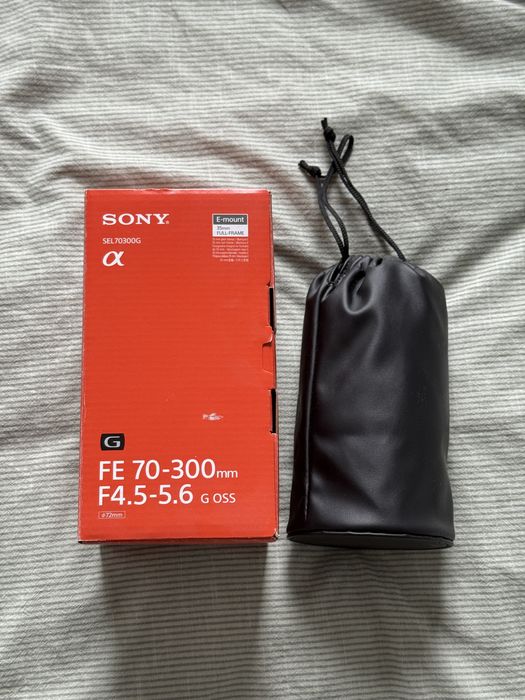 Sony FE 70-300mm F4.5-5.6 G OSS SEL70300G – stan idealny, komplet