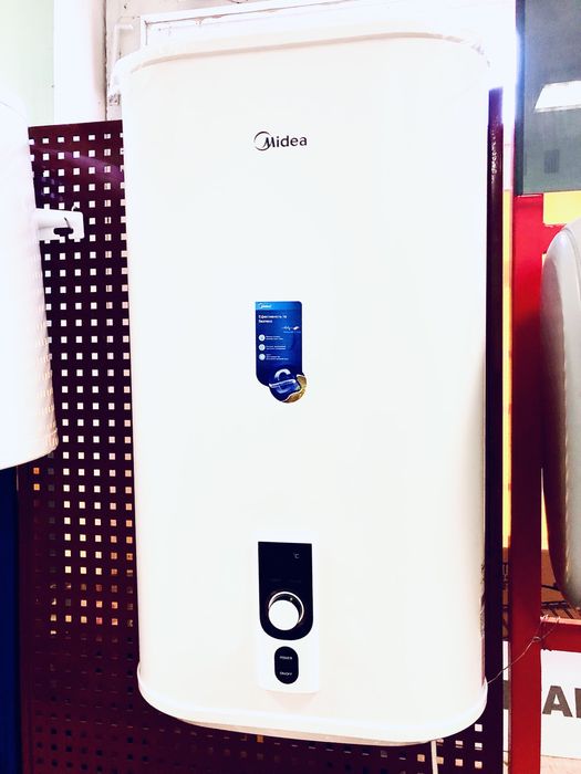 Бойлер Midea плоский ( мокрый и сухой тен).