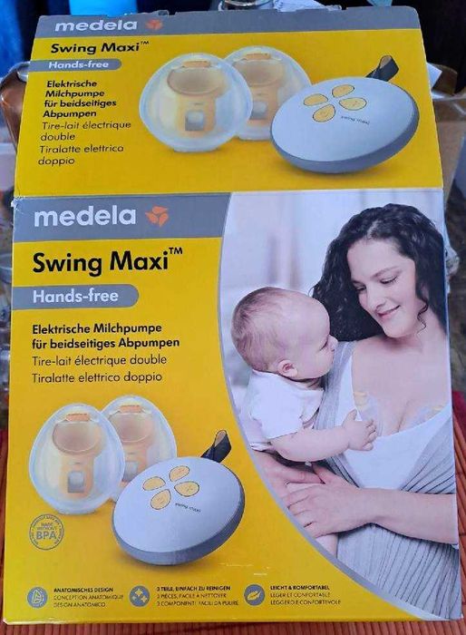 Medela Swing Maxi Hands-free – laktator podwójny, używany tylko miesiąc