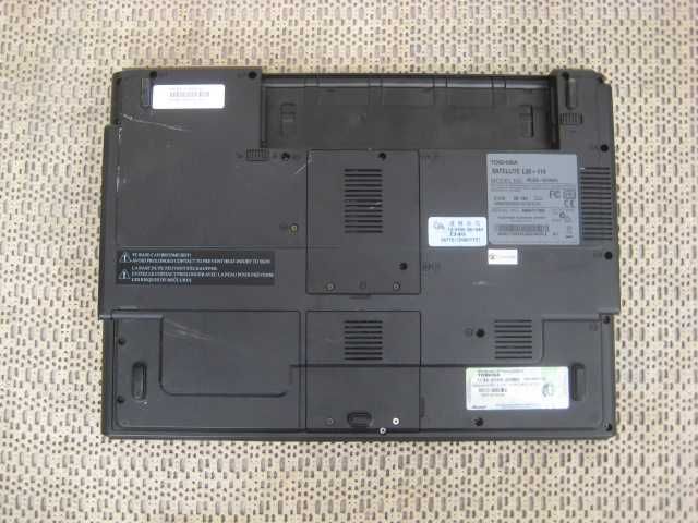 Notebook Toshiba Satelite L30-114 Laptop Model No: PSL30E-00100QPL usz